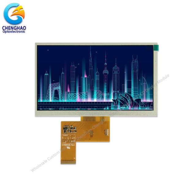Quality 7.0 Inch Tiny TFT LCD Display 800*480 Resolution White LED Backlight for sale