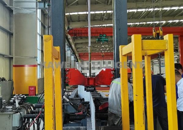 Quality Automatic H Beam Assembling Machine With Mechanical Arm for sale