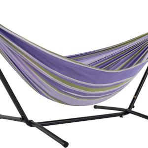 Portable Free Standing Double Hammock With Stand For Outdoor Activity In Qingdao Port