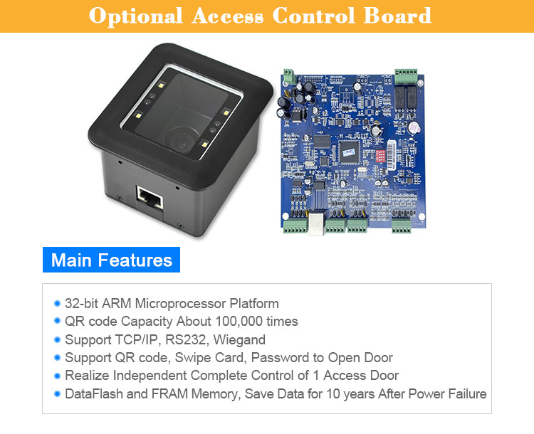 Smart Cabinet 1D 2D Qr Barcode Scanner Mobile QR Code Reader