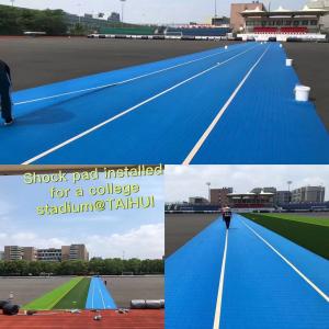 China Crosslinked Water Resistance Turf Pad Lawn PE Foam Underlay High Tensile Strength 8-20mm on sale