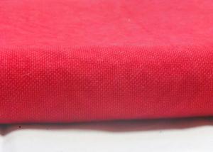 Buy cheap 22OZ Garment Washed Canvas Fabric / High Density Fabric With Dyeing And Washed product