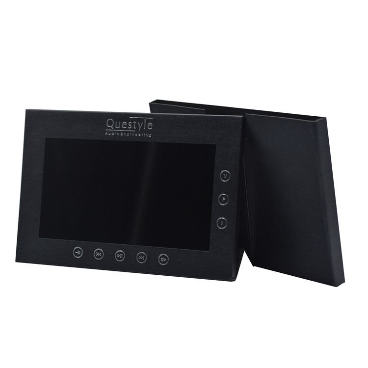 Innovative CDU(counter display unit) with HD screen video player, 10 inch counter video display instore video display