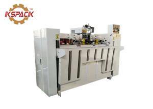 China Carton Semi Automatic Stitching Machine , Paper Box Making Machine on sale