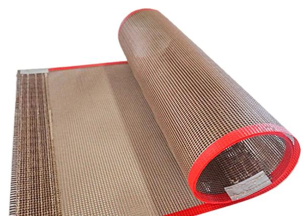 Quality 2*2mm PTFE Conveyor Belt High Temperature Food Grade for sale