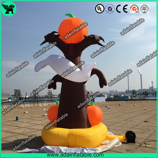 5m Halloween Inflatable Decorations Halloween inflatable pumpkin Tree with lighting