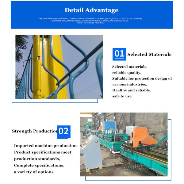 Grey 4.5mm Clear View Fence H2.5m Anti Climb Security Fencing