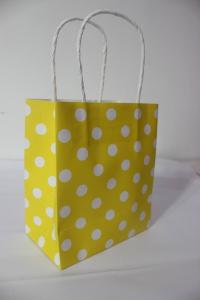 China custom design and printing paper gift bag on sale