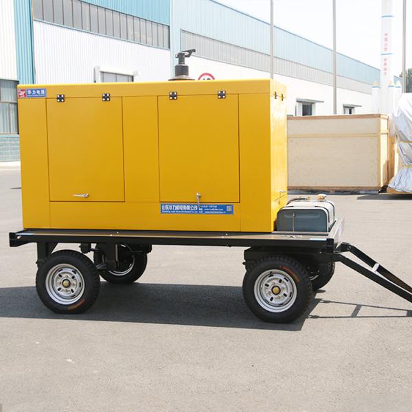 Quality 10kva Trailer Gasoline Power Generator Set Multifunctional Durable for sale