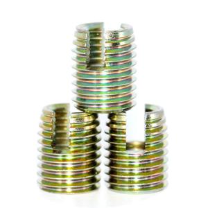 Buy cheap Metric Self Tapping Thread Inserts 302 303 Slotted Threaded Inserts product