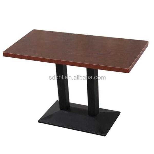 Quality Customized Fast Food Restaurant Table with Modern Design in Antique Finish for sale