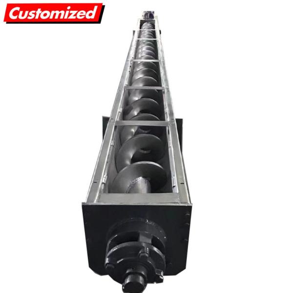 Quality OEM Custom Screw Auger Conveyor for Environmental Protection Applications for sale
