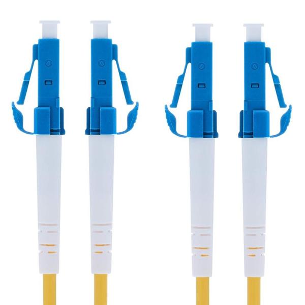 Quality 2 Core 3 Meter Single Mode Fiber Patch Cord SM LC LC Duplex 2.0mm Yellow for sale