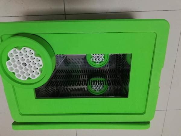 15L Dry Ice Vaccine Transport Container Low Temperature Environment Frozen