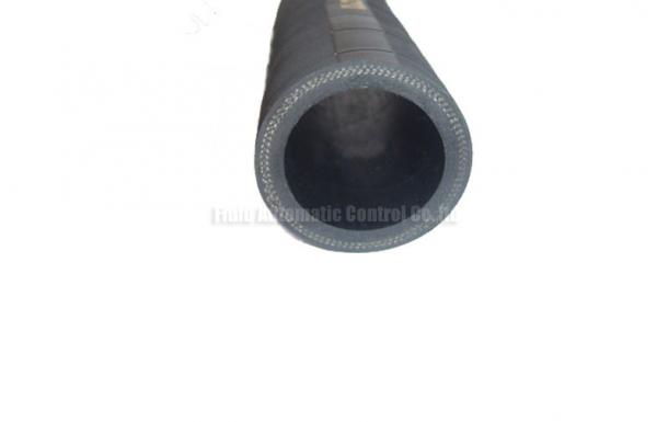 Quality 305mm High Tensile Cotton Fabric Reinforced Black Rubber Hose Pipe for sale
