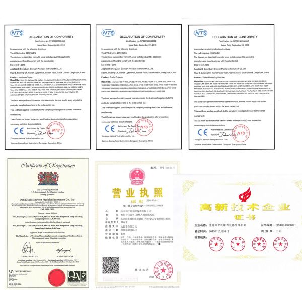 Short Manual Probe Ultrasonic Hardness Tester , Durometer Testing Equipment