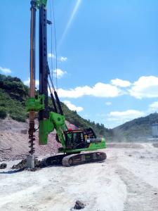 Tysim Kr220c 220 kN.m Torque Hydraulic Piling Rig Machine for 2m Dia 68m Depth Borehole Drilling