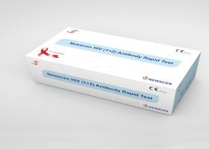 Buy cheap Home One Step Fingertip Specimens 1+2 HIV Rapid Test Kit product