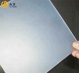 China SGS 4mm 1200x2400mm Polycarbonate Solid Sheet on sale
