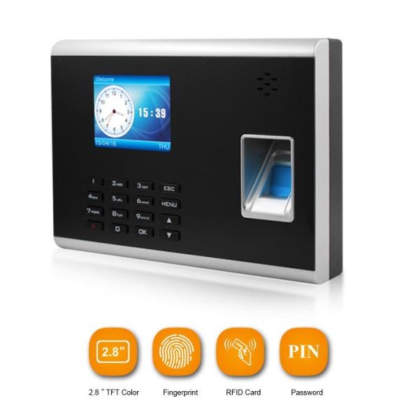 Quality Cloud Wiegand Password LCD Fingerprint Attendance Machine for sale