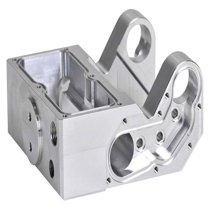 OEM Anodized CNC Machining Aluminum Parts Tolerance 0.05mm Silvery Color