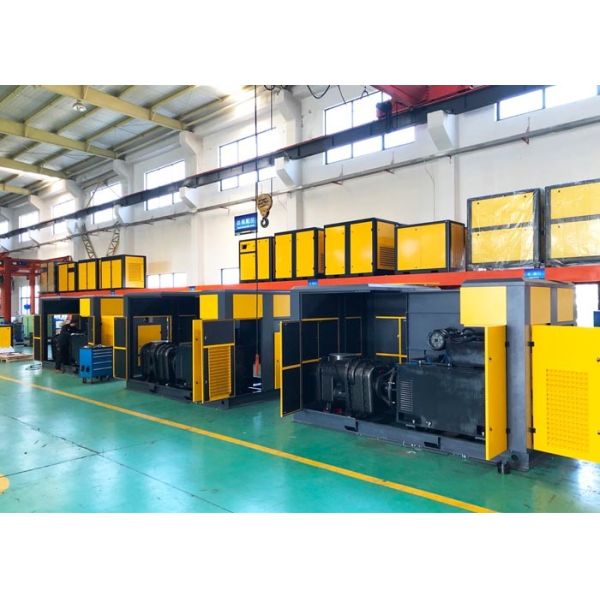 High Efficiency Two Stage Air Compressor 315kw 425hp Variable Frequency Speed