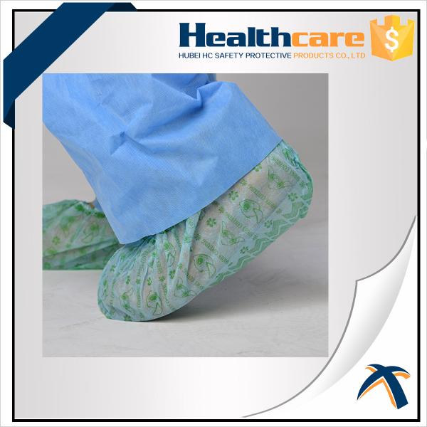 Quality Disposable Anti Skid Surgical Medical Boot Cover Waterproof Customized Color for sale