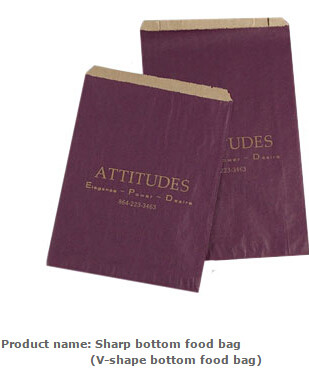 Custom Printing Recycled Brown Kraft Paper Bags,Custom Printed Factory Glassine Paper Bread Small Brown Bag, bagease