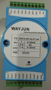 Buy cheap WAYJUN 3000V isolation current/Voltage signal isolated splitter(one in four out) DIN35 signal converter green product