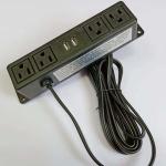 Dedicated 3 Hole Bracket Plastic Conference Table Socket Row Plug With USB