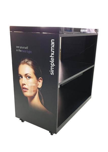 Quality RoSH Display Stands For Beauty Products , Recyclable Retail Makeup Display Stand for sale