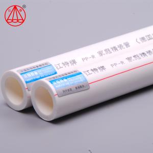 Easy Install PPR Plastic Pipe Full Specification Socket Fusion / Joint Connection