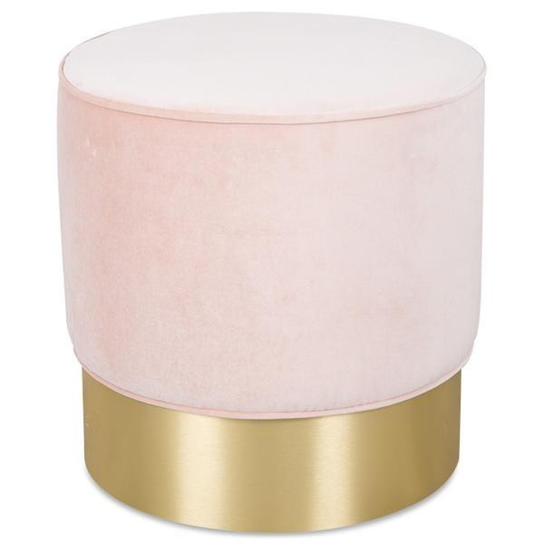 Quality round household mental stainless steel ottoman stool wholesale for event and wedding for sale