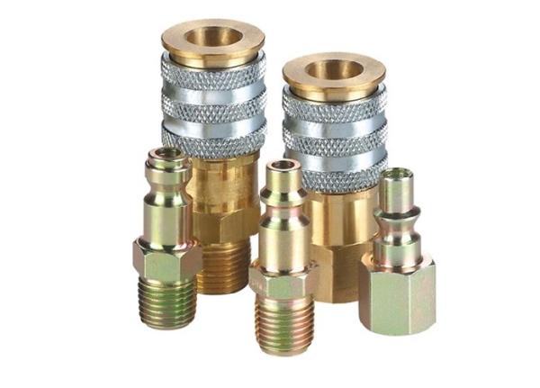 Quality 1/4"-3/8" Quick Connect Pneumatic Coupling For Universal Series Aro Tru-Flate Industrial Interchange for sale