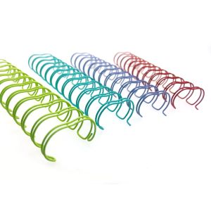 Buy cheap Nylon Coated Steel 41.27mm Twin Loop Binding Wire product