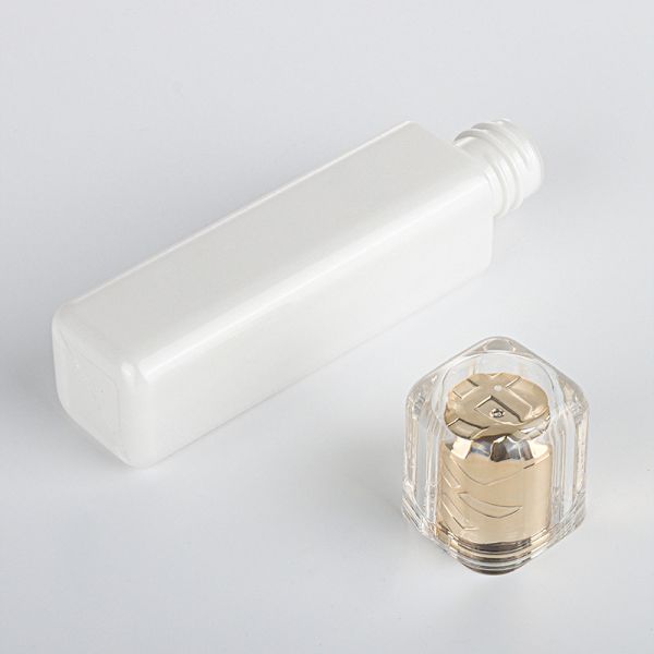 ODM Acrylic Luxury Empty Perfume Bottles Packaging Rose Gold 15ML 30ML