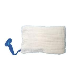 China Pre Washed Cotton Laparotomy Gauze With Blue Loop on sale