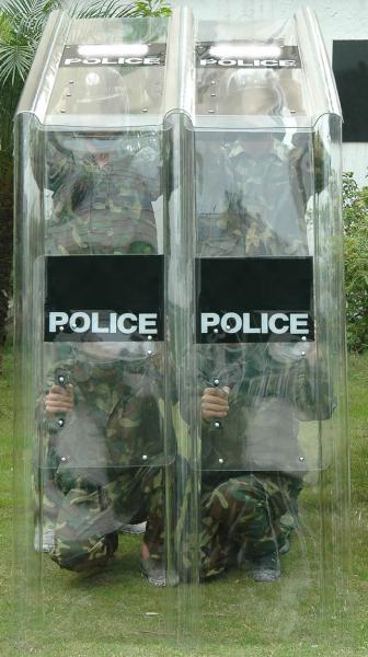 Quality Combination Police Anti Riot Shield Wall for sale