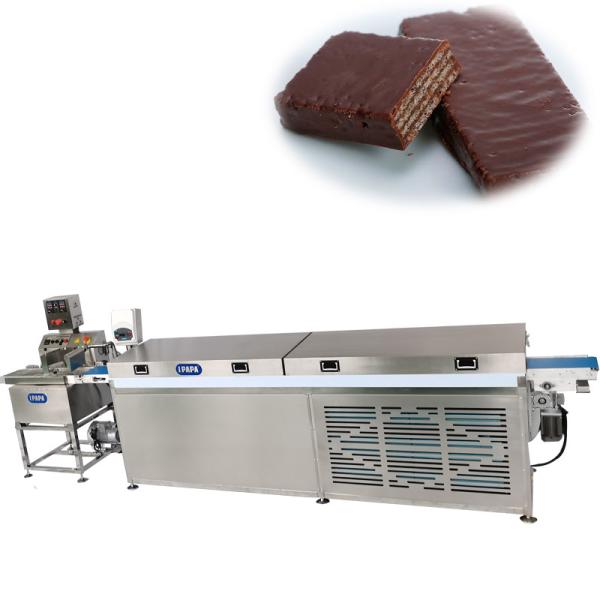 Papa Small Chocolate Enrobing Machine Line For Donuts Toast Bread Cake And