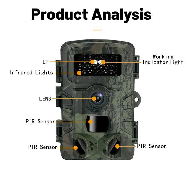 Quality 13MP Hunting Motion Camera Outdoor Wildlife PR700pro IP65 Waterproof for sale