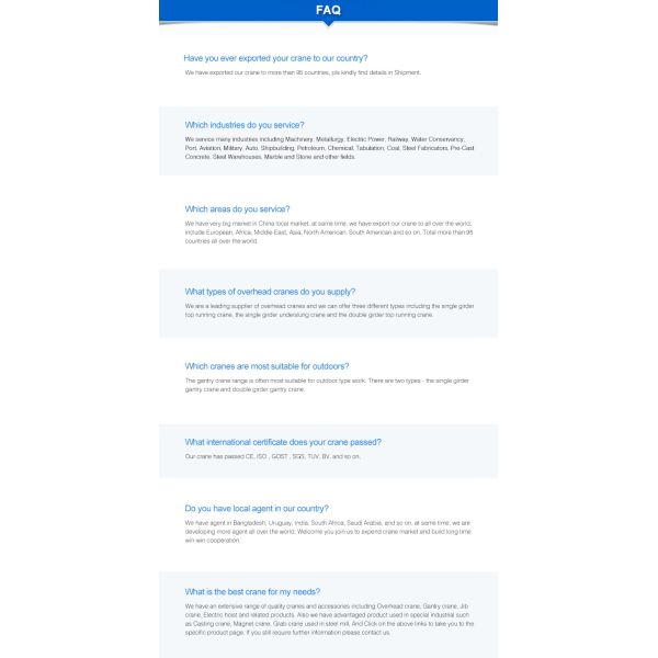 Bridge Overhead Crane Spare Parts High Performance End Beam / End Carriage