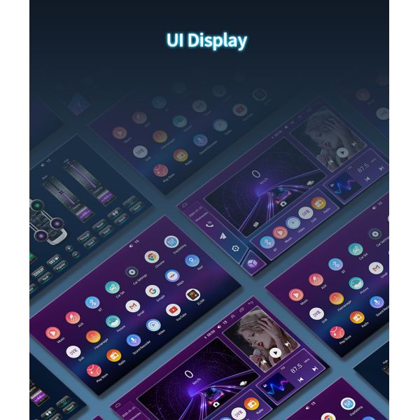 Android 12 Car Radio AM FM RDS Carplay 9 inch Car Multimedia Player Wifi Octa core 2G+32G 4G LTE Auto Radio Stereo