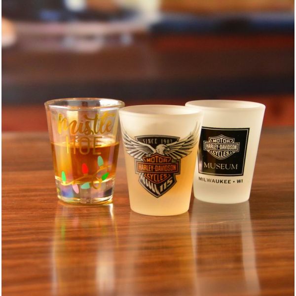 1.5oz Frosted High End Unique Shot Glasses For Liquor