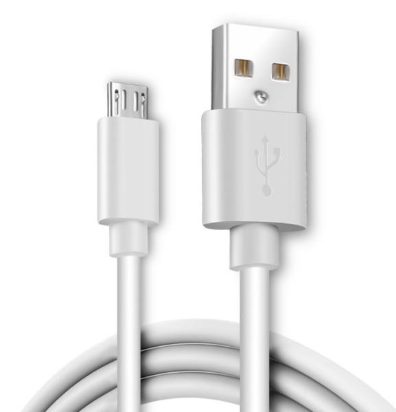 Quality Custom Soft TPE Micro USB Data Cable , 5V 2.4A Quick Charge Data Cable for sale