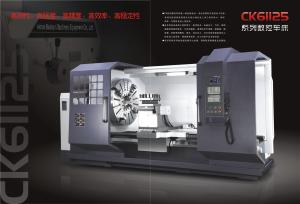 Buy cheap CK61125B CNC horizontal lathe machine (Guide rail width=755mm, 6tons load) product