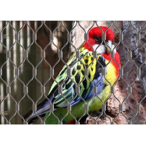 Yuntong 1.6mm Stainless Steel Bird Mesh / Metal Bird Netting SGS Approved