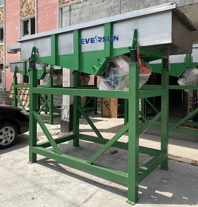 Mobile Linear Vibrating Screen Sand And Stone Mining Vibrating Screen