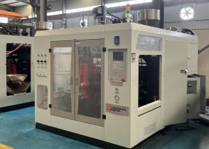 China Precise 240-600mm Platen Opening Strokes extrusion blow molding machine 3 Zone Screw Heating Stage on sale