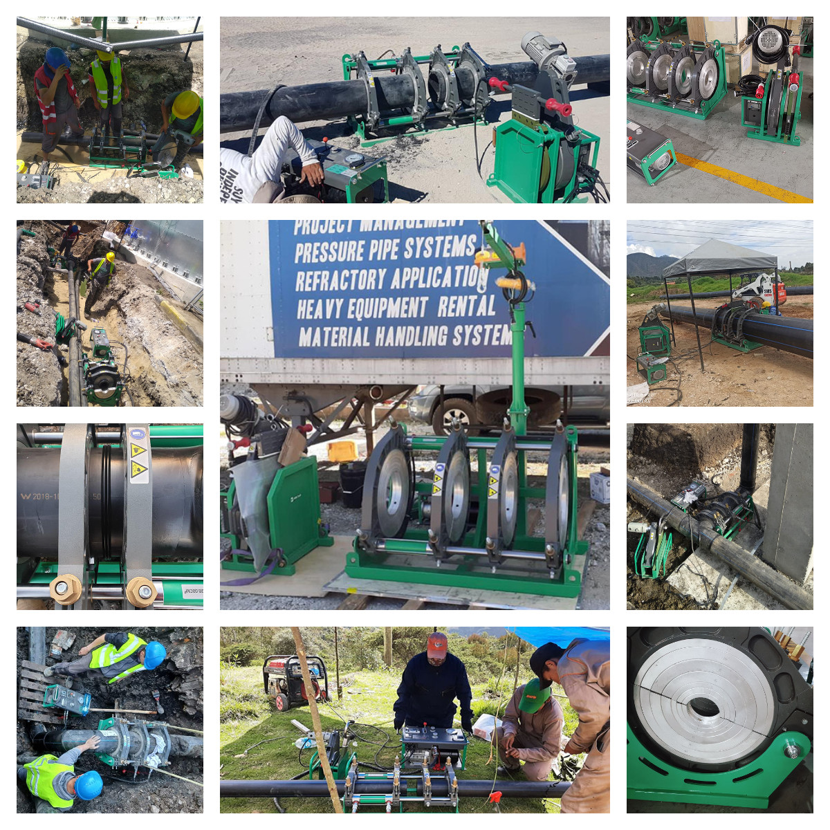 Hdpe Hydraulic Butt Fusion Welding Machine For 280mm