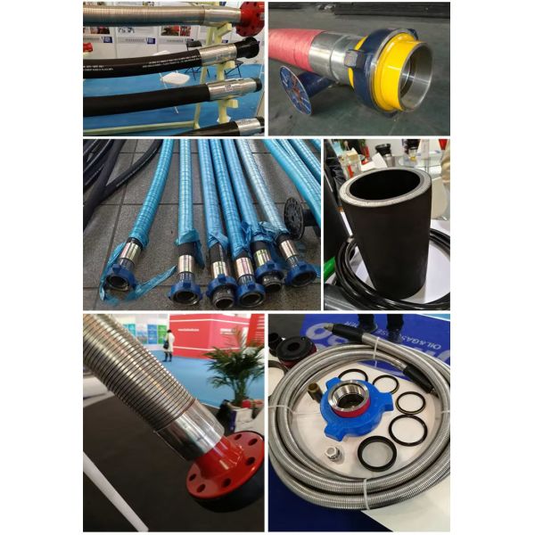 Rig Rubber Rotary Drilling Hose API 7k API 17K standards